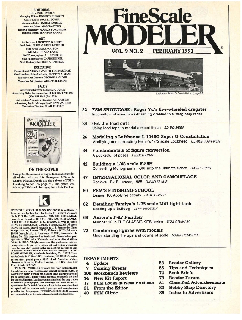 FineScale Modeler 1991-02 (Vol09-02)